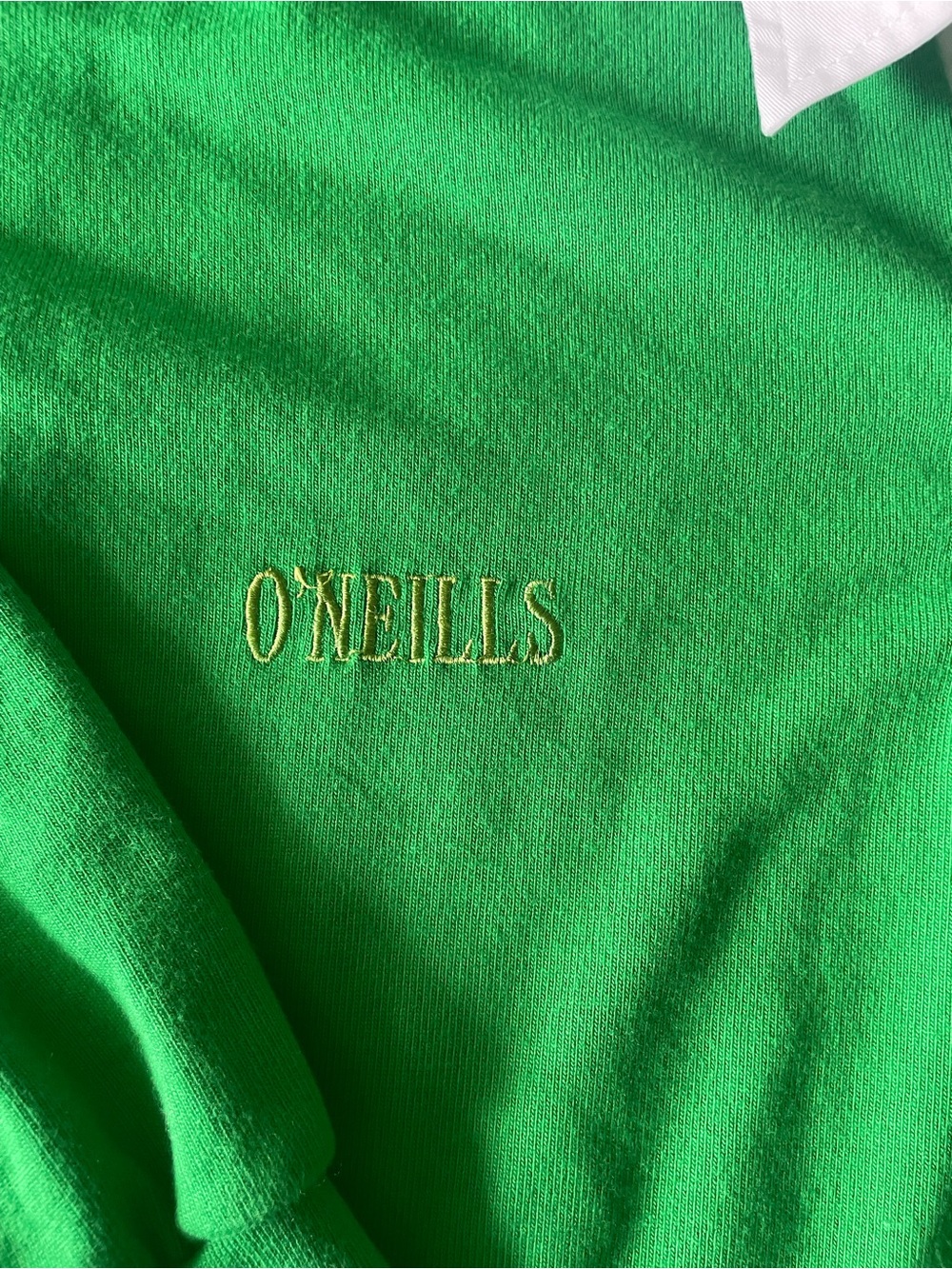 Vintage Irish Ireland Rugby Shirt O'Neills Team Green Long Sleeve Patch XXL - Picture 4 of 9